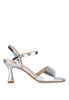 SANDALIA PUNTERA CUADRADA ETIKA 90016 ARNILLAS, MUJER PLATA Plata