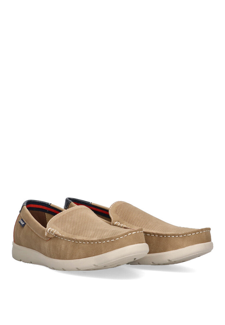 NAUTICO COSTURA 60903 ESCORXADA CAMEL HOMBRE