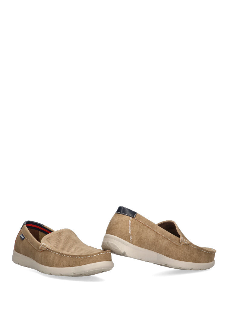 NAUTICO COSTURA 60903 ESCORXADA CAMEL HOMBRE