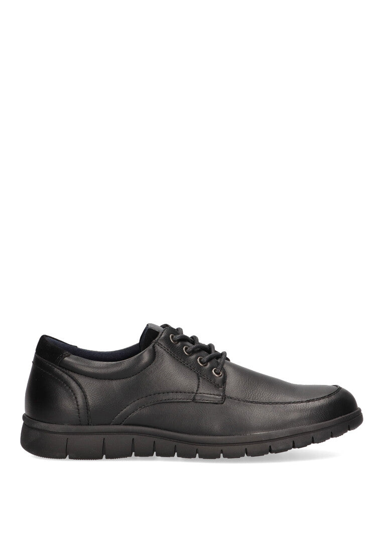 ZAPATO CORDONERAS 61603 LLENYA NEGRO HOMBRE