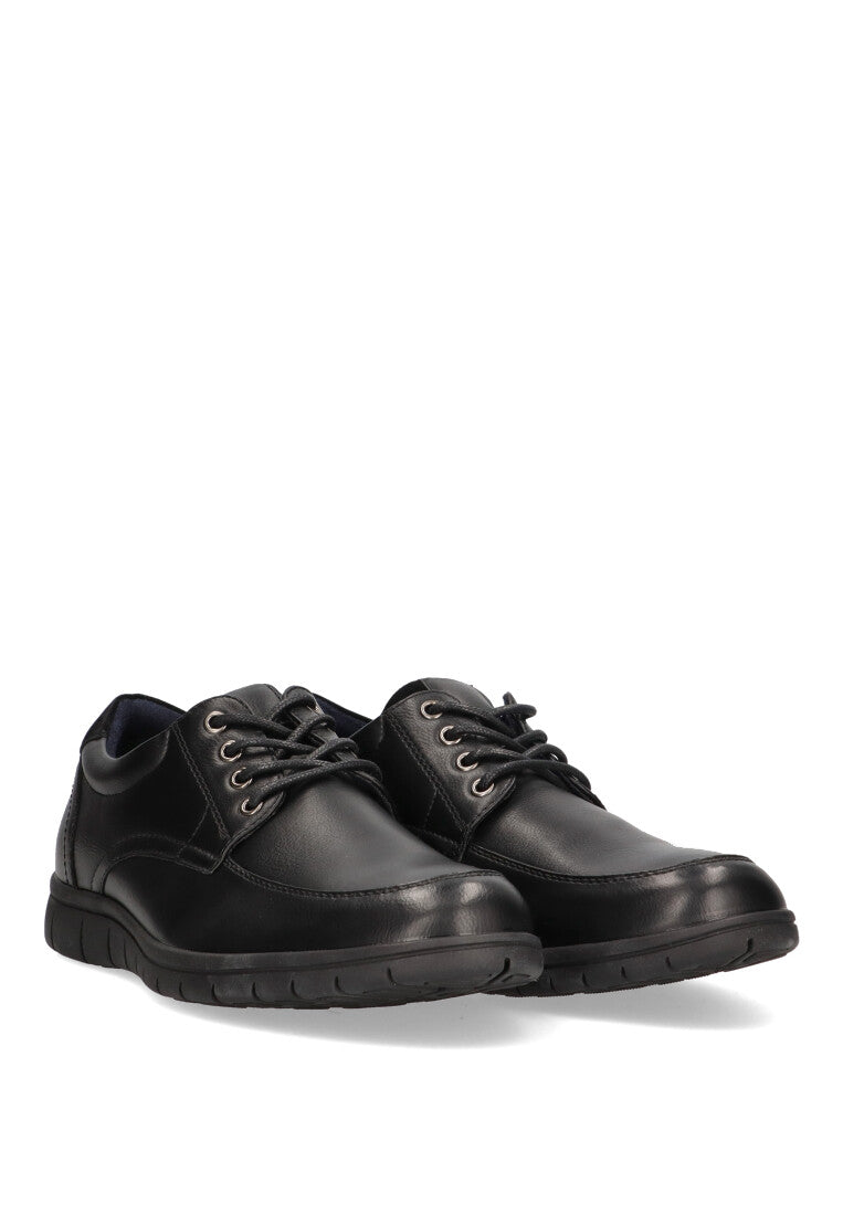 ZAPATO CORDONERAS 61603 LLENYA NEGRO HOMBRE