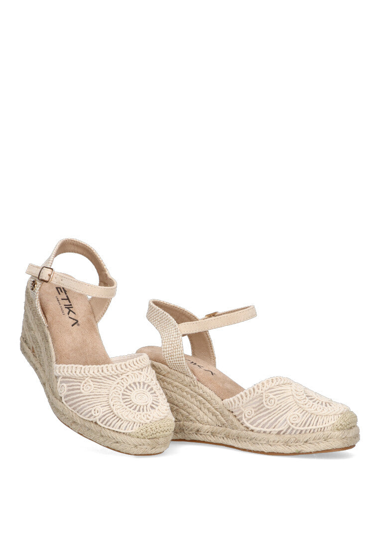 VALENCIANA GANCHILLO ETIKA 20008 ISLA CANELA COLOR BEIGE MUJER