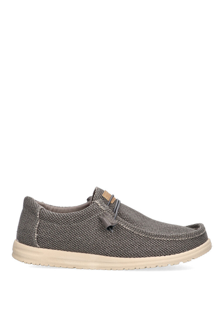 MOCASIN LONA ETIKA TALAIER 82010 HOMBRE GRIS