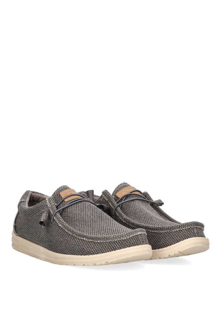 MOCASIN LONA ETIKA TALAIER 82010 HOMBRE GRIS