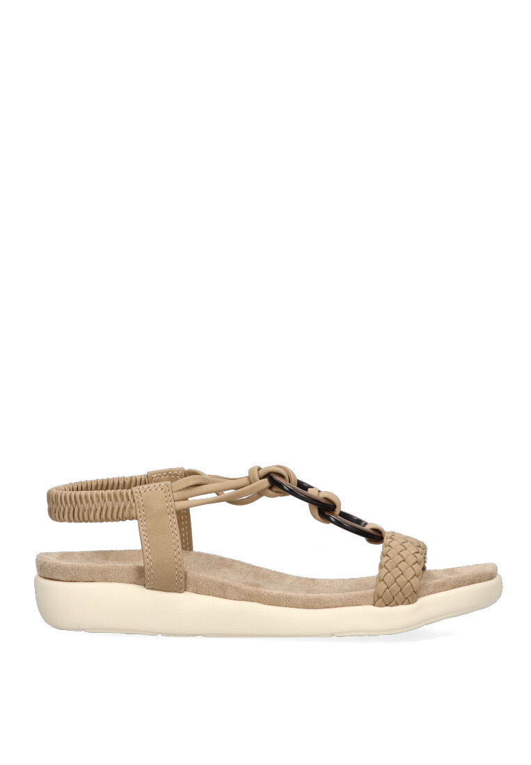 SANDALIA ABALORIO ARMONY EGREMNI 41002 MUJER BEIGE