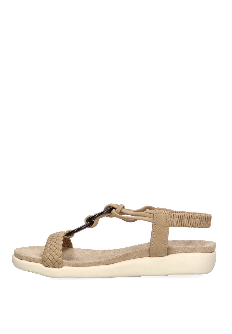 SANDALIA ABALORIO ARMONY EGREMNI 41002 MUJER BEIGE