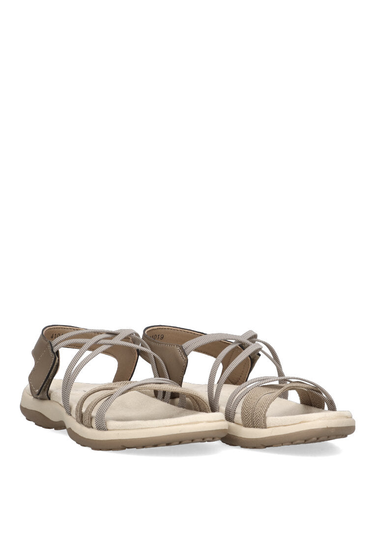 SANDALIA CRUZADA ARMONY CORRALEJO 41019 MUJER BEIGE