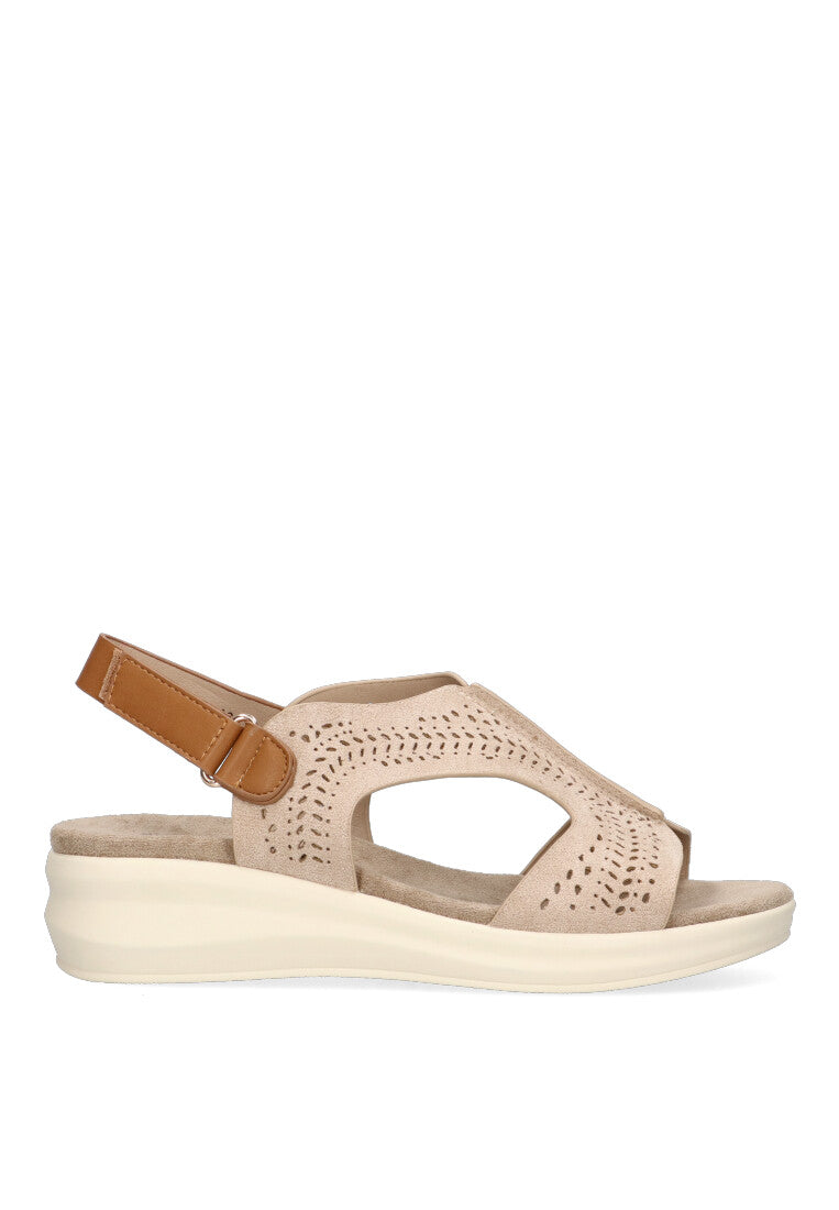 SANDALIA CALADA CONFORT ARMONY GIUNCO 41005 MUJER BEIGE