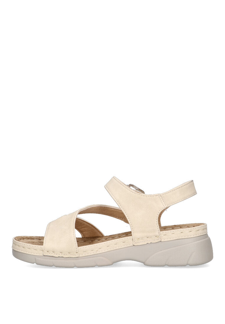 SANDALIA CRUZADA ANTELINA ARMONY SALGA 41602 BEIGE MUJER