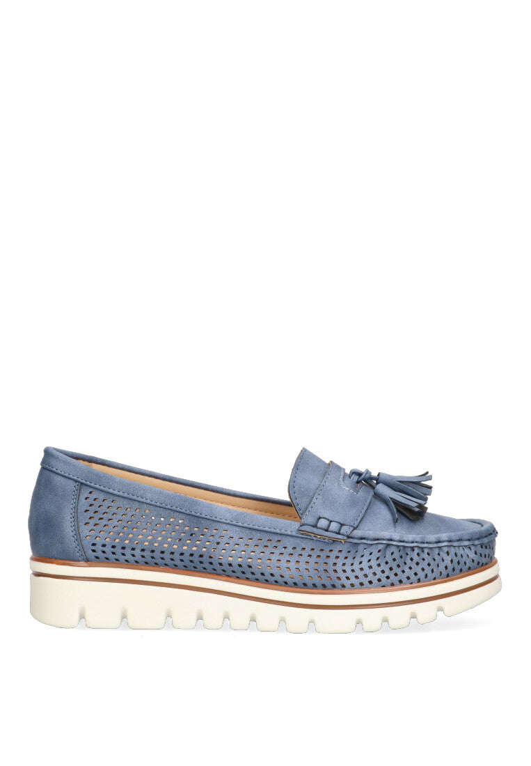 MOCASIN CALADO MUJER ARMONY 68004 LUANCO AZUL