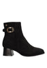 BOTIN CON HEBILLA MUJER ETIKA PARMA 32002 MUJER, NEGRO Negro