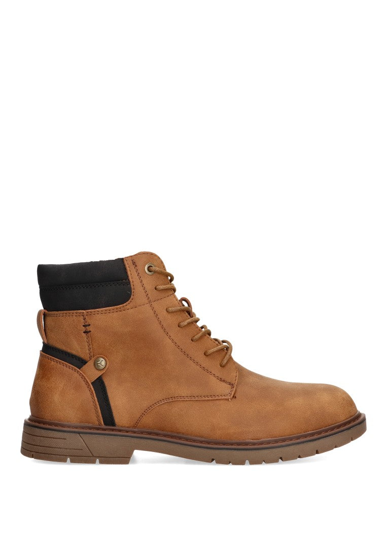 BOTINES CORDONES ETIKA MORELIA 7001 HOMBRE CAMEL