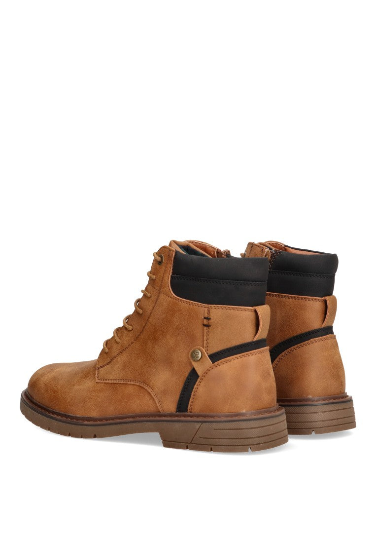 BOTINES CORDONES ETIKA MORELIA 7001 HOMBRE CAMEL