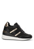 DEPORTIVA CUÑA ETIKA GOLORITZE 50225, BEIGE Negro