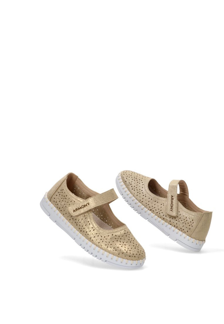 MERCEDITAS VELCRO MUJER ARMONY 68008 MUJER ORO