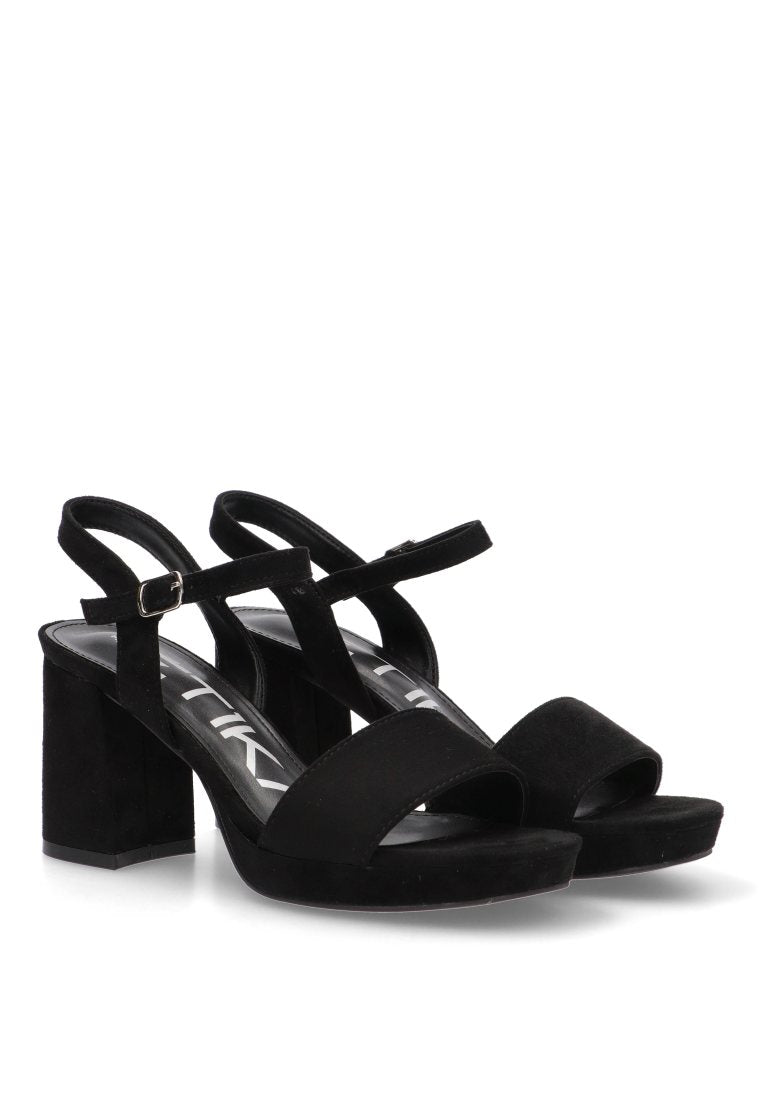 SANDALIAS FIESTA MURADA 90008 ETIKA MUJER NEGRO