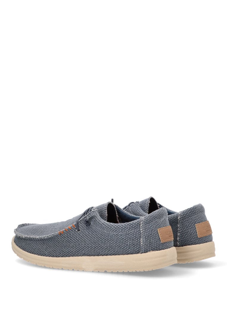 MOCASIN CORDONES 82026 ETIKA HOMBRE AZUL