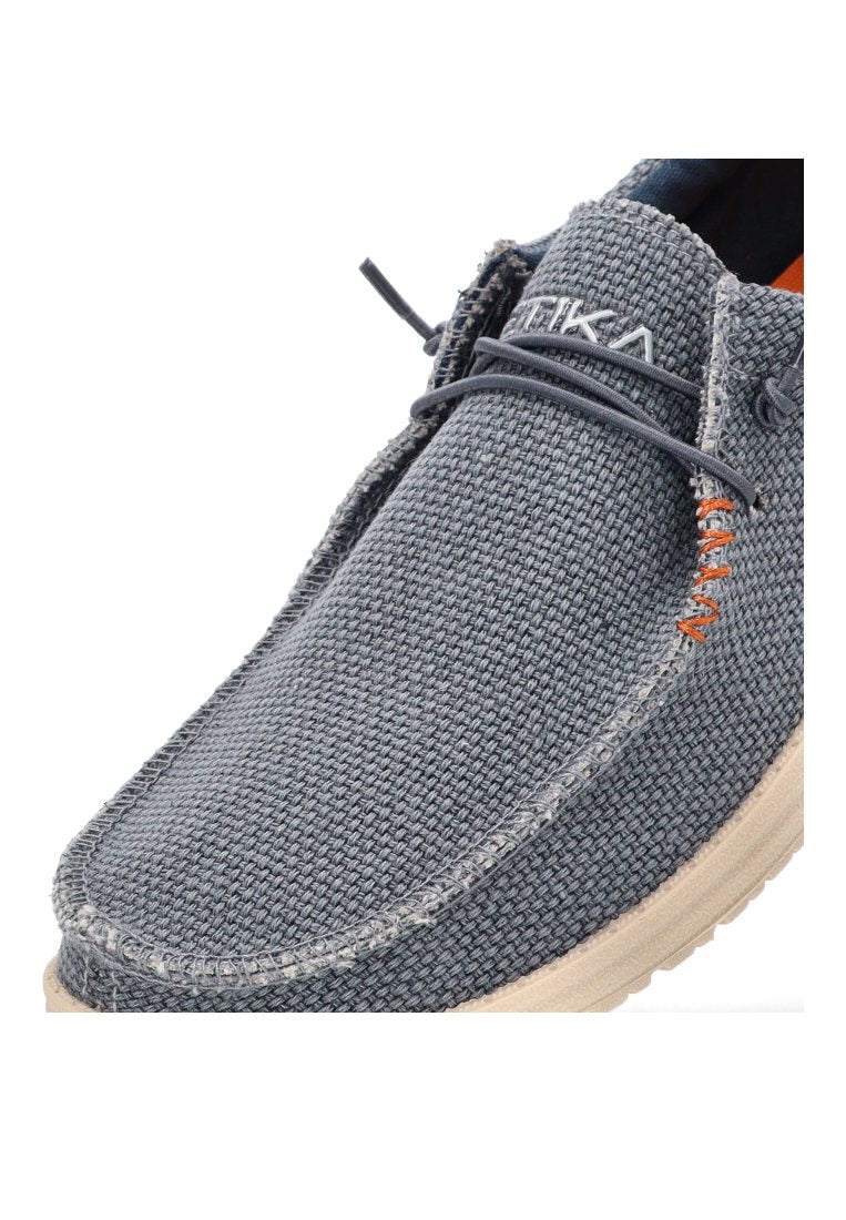 MOCASIN CORDONES 82026 ETIKA HOMBRE AZUL