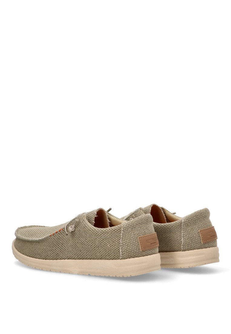 MOCASIN CORDONES 82026 ETIKA HOMBRE BEIGE