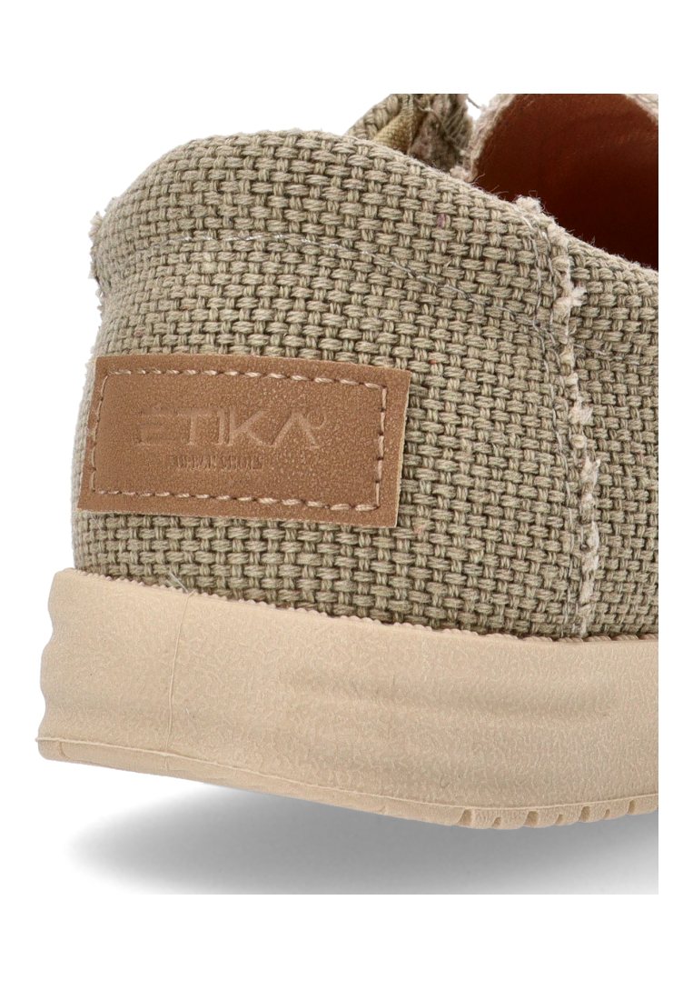 MOCASIN CORDONES 82026 ETIKA HOMBRE BEIGE