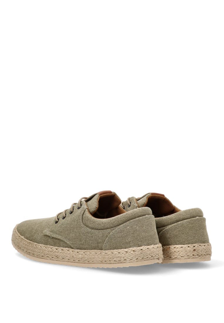 ZAPATILLA LONA CORDONES BETLEM 82025 ETIKA HOMBRE KAKHI