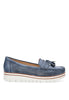 MOCASIN CALADO ARMONY LUANCO 68004, MUJER AZUL Azul