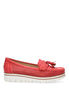 MOCASIN CALADO ARMONY LUANCO 68004,  MUJER ROJO Rojo