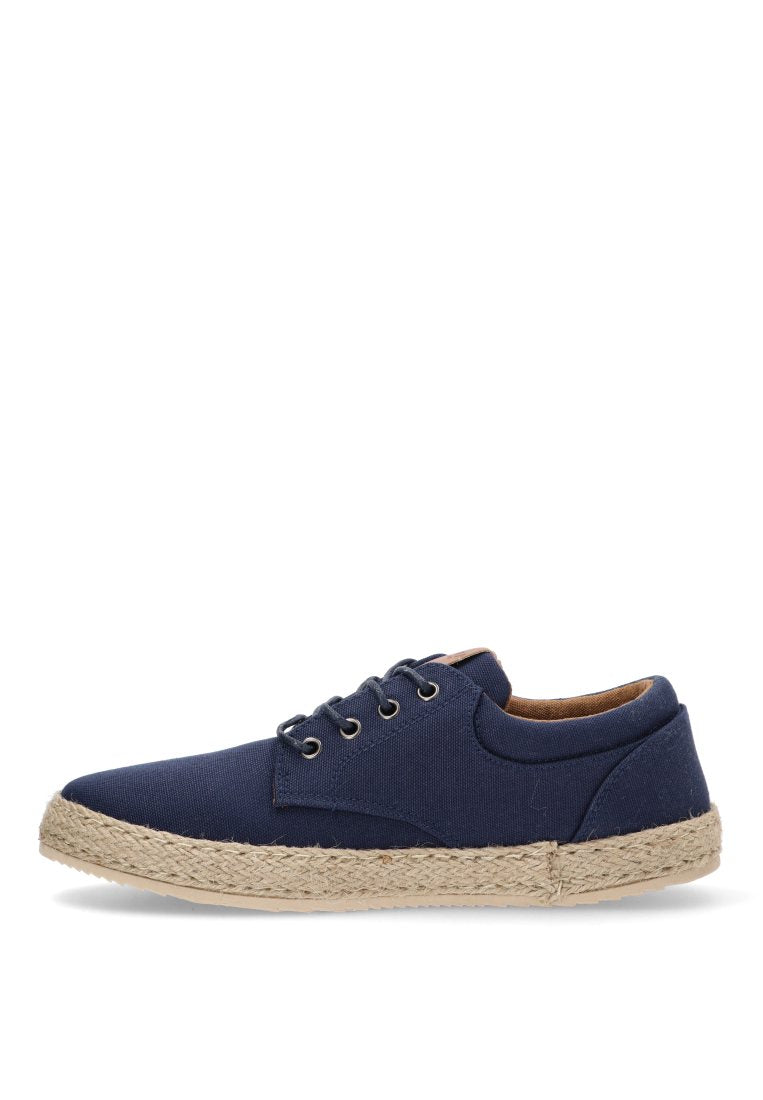 ZAPATILLA LONA CORDONES BETLEM 82025 ETIKA HOMBRE AZUL