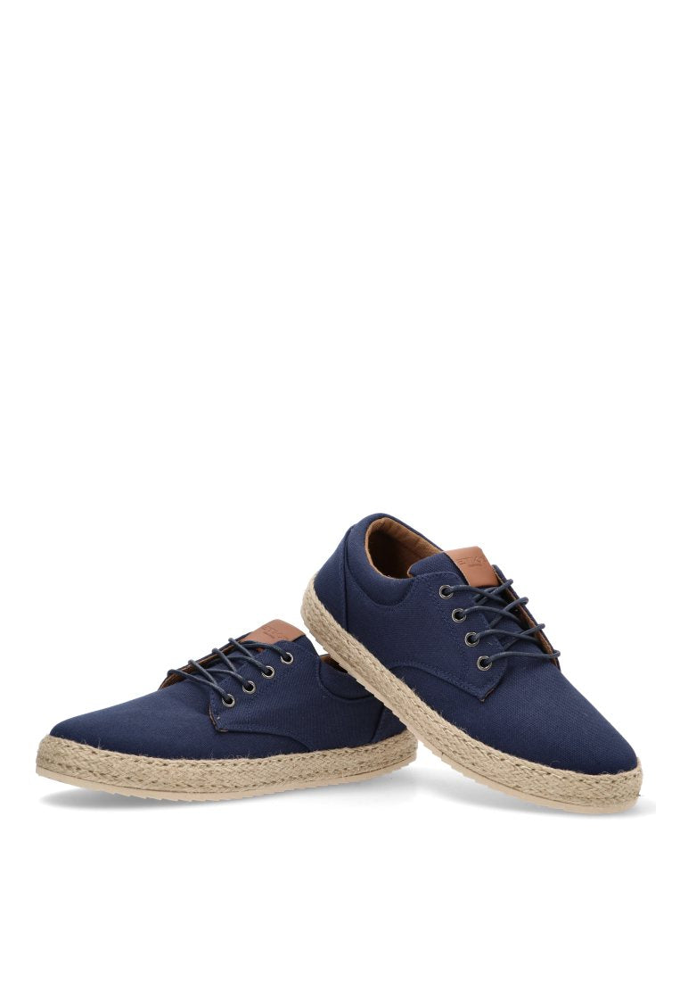 ZAPATILLA LONA CORDONES BETLEM 82025 ETIKA HOMBRE AZUL