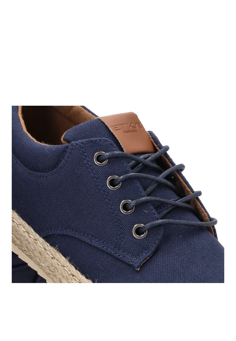 ZAPATILLA LONA CORDONES BETLEM 82025 ETIKA HOMBRE AZUL