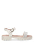 SANDALIA PISO DENTADO ETIKA 13724 PITERES 01, NIÑA BEIGE Blanco