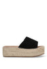 SANDALIA DE PALA ETIKA 10056 ABAMA, MUJER NEGRO Negro