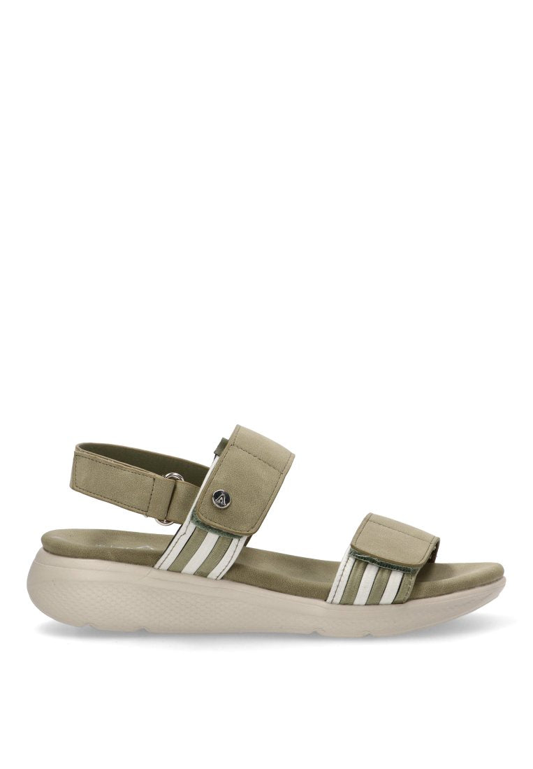 SANDALIA VELCRO ZAHORA 40007 ARMONY MUJER VERDE