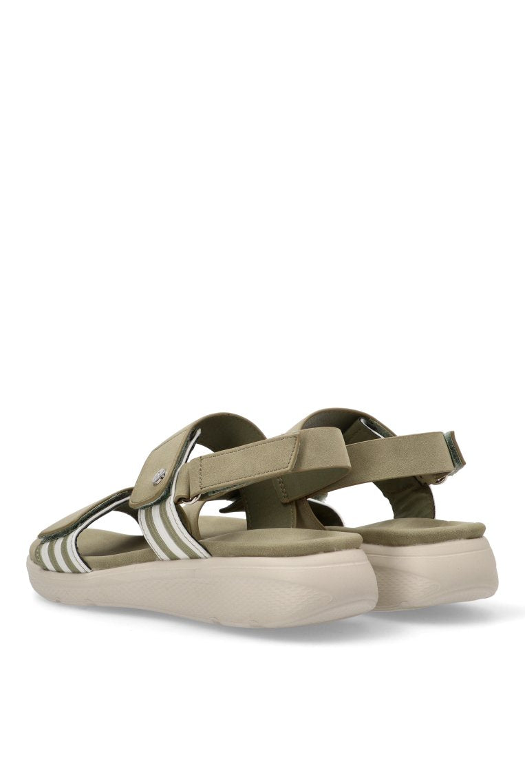 SANDALIA VELCRO ZAHORA 40007 ARMONY MUJER VERDE