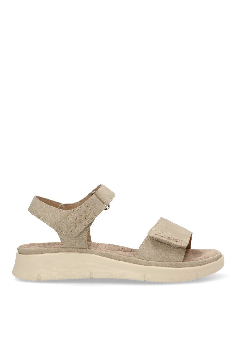 SANDALIA VELCRO TEGUISE 41009 ARMONY MUJER BEIGE