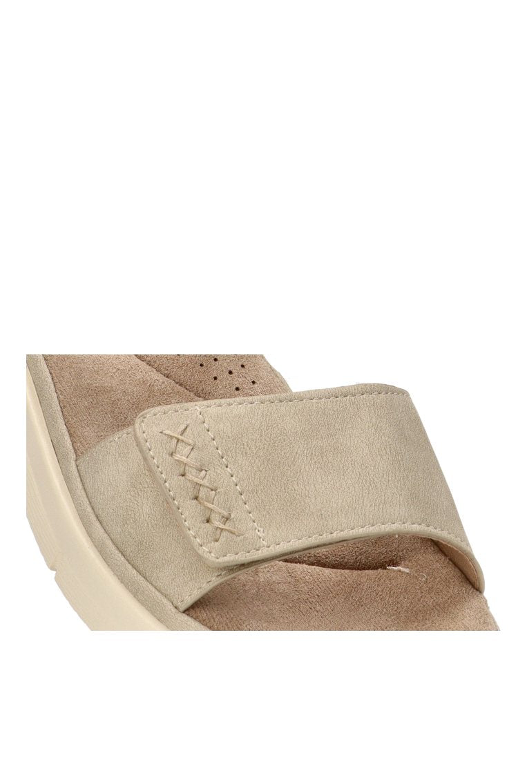 SANDALIA VELCRO TEGUISE 41009 ARMONY MUJER BEIGE