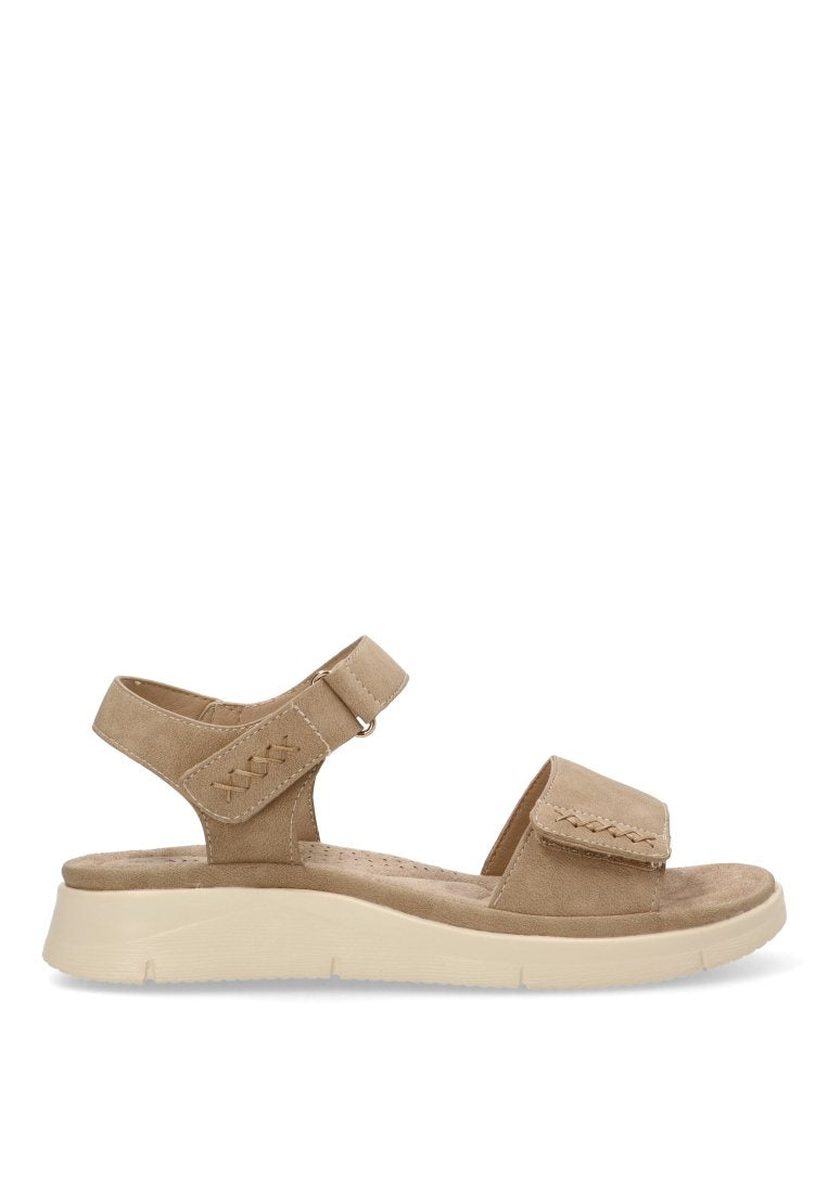 SANDALIA VELCRO TEGUISE 41009 ARMONY MUJER TAUPE