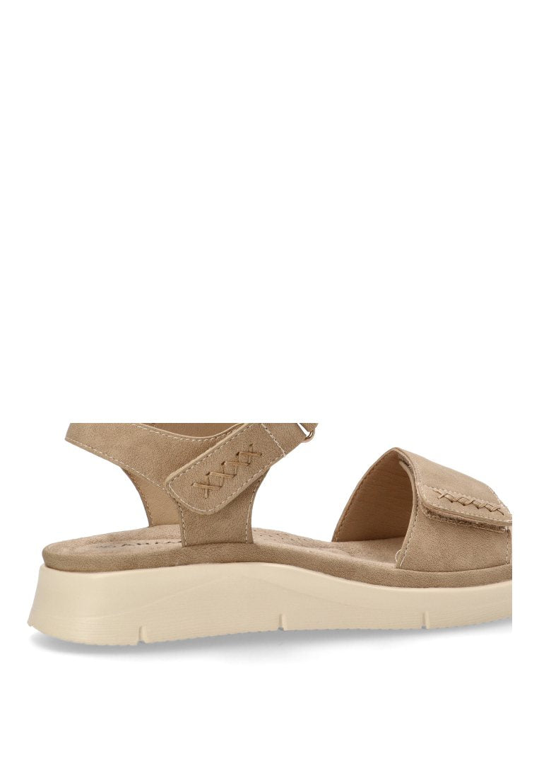 SANDALIA VELCRO TEGUISE 41009 ARMONY MUJER TAUPE