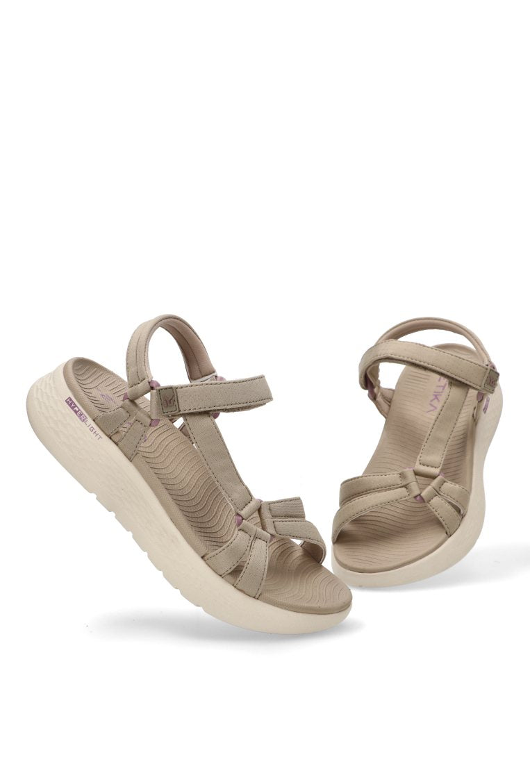 SANDALIA HYPERLIGHT VELCRO CAPELLANS 40108 ETIKA MUJER BEIGE