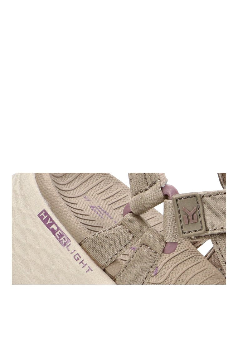 SANDALIA HYPERLIGHT VELCRO CAPELLANS 40108 ETIKA MUJER BEIGE