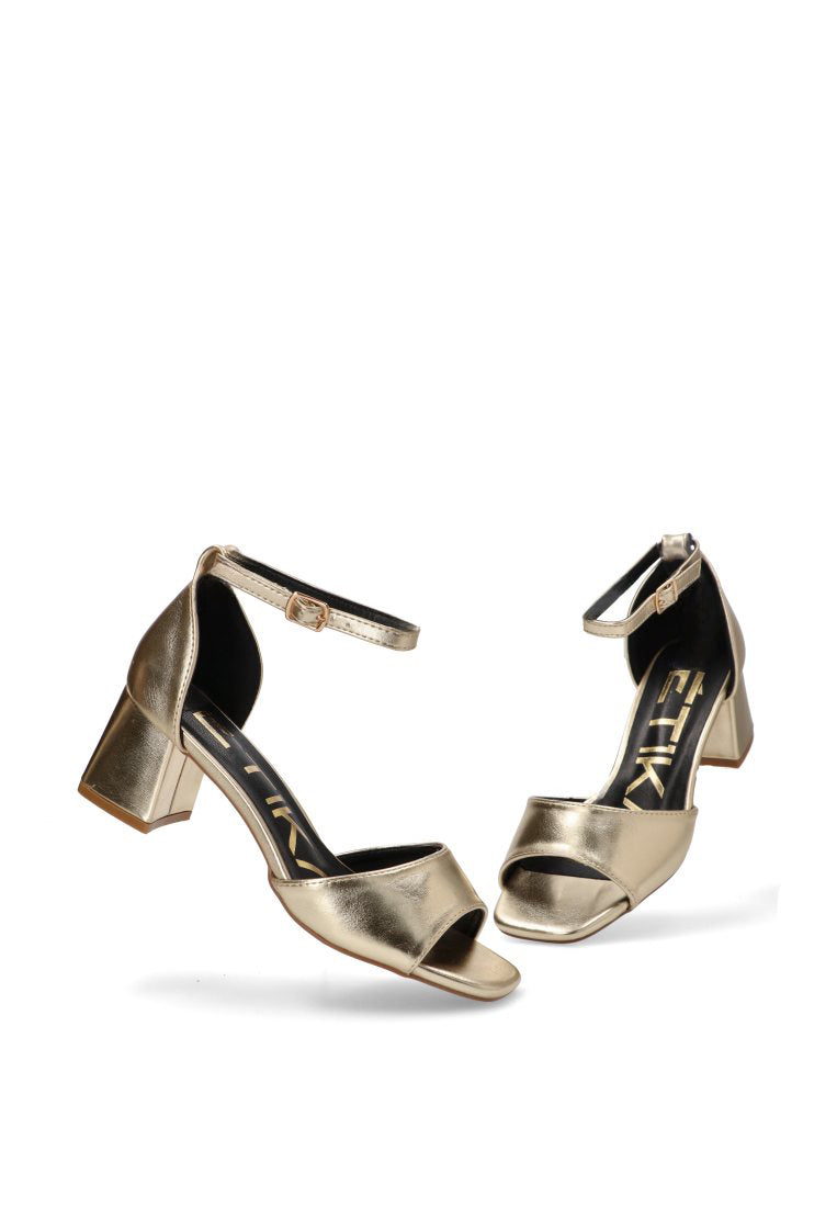 SANDALIA FIESTA TIRANT 90007 ETIKA MUJER ORO
