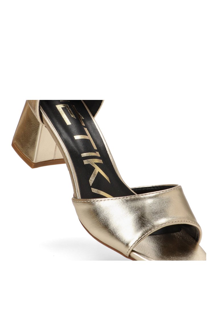 SANDALIA FIESTA TIRANT 90007 ETIKA MUJER ORO