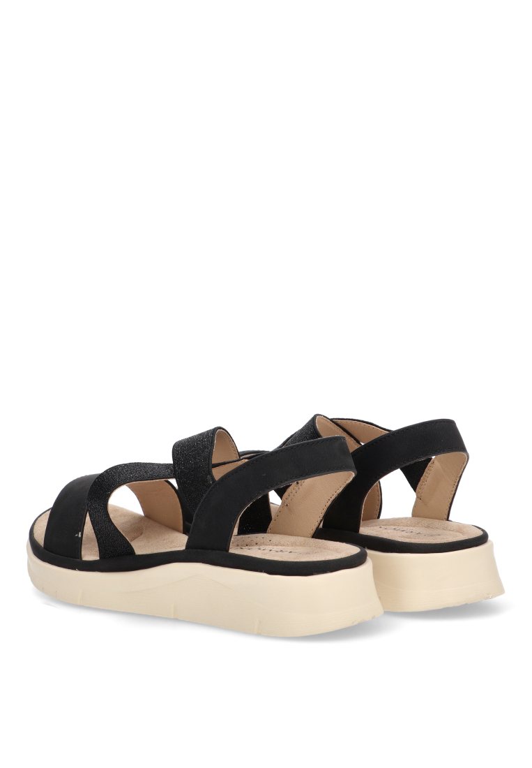 SANDALIA CRUZADA BERCHIDA 41008 ARMONY MUJER NEGRO