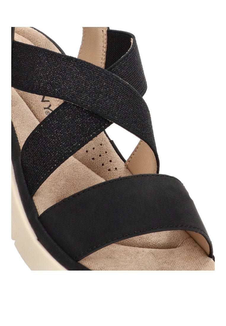 SANDALIA CRUZADA BERCHIDA 41008 ARMONY MUJER NEGRO