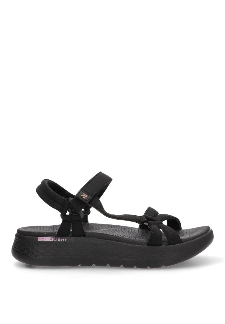SANDALIA HYPERLIGHT VELCRO CAPELLANS 40108 ETIKA MUJER NEGRO