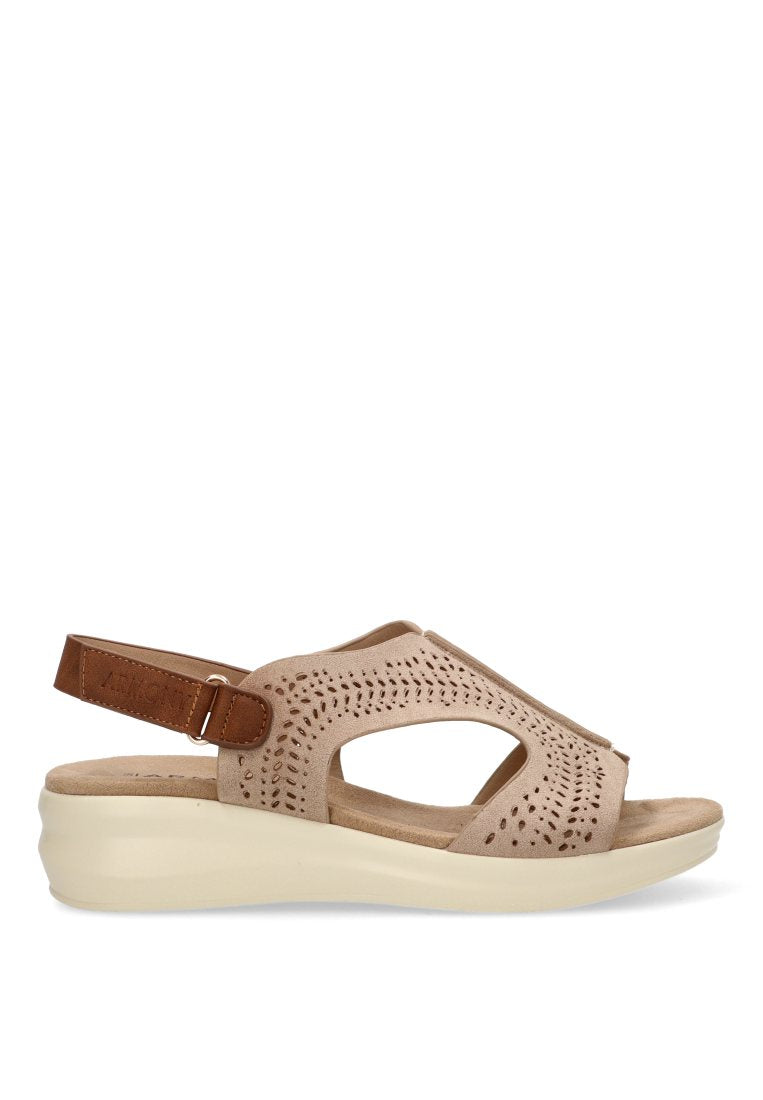 SANDALIA CALADA PALMIRA 40005 ARMONY MUJER BEIGE