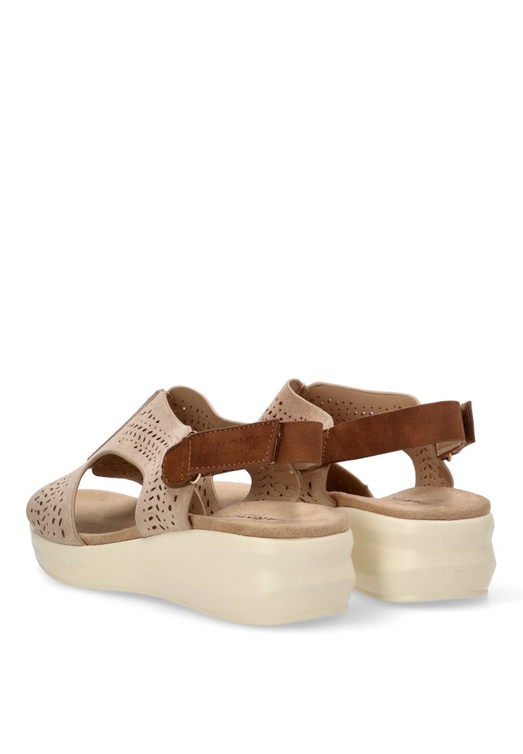 SANDALIA CALADA PALMIRA 40005 ARMONY MUJER BEIGE