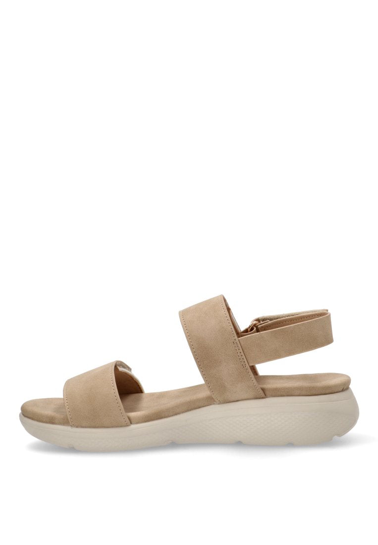 SANDALIA VELCRO ZAHORA 40007 ARMONY MUJER BEIGE
