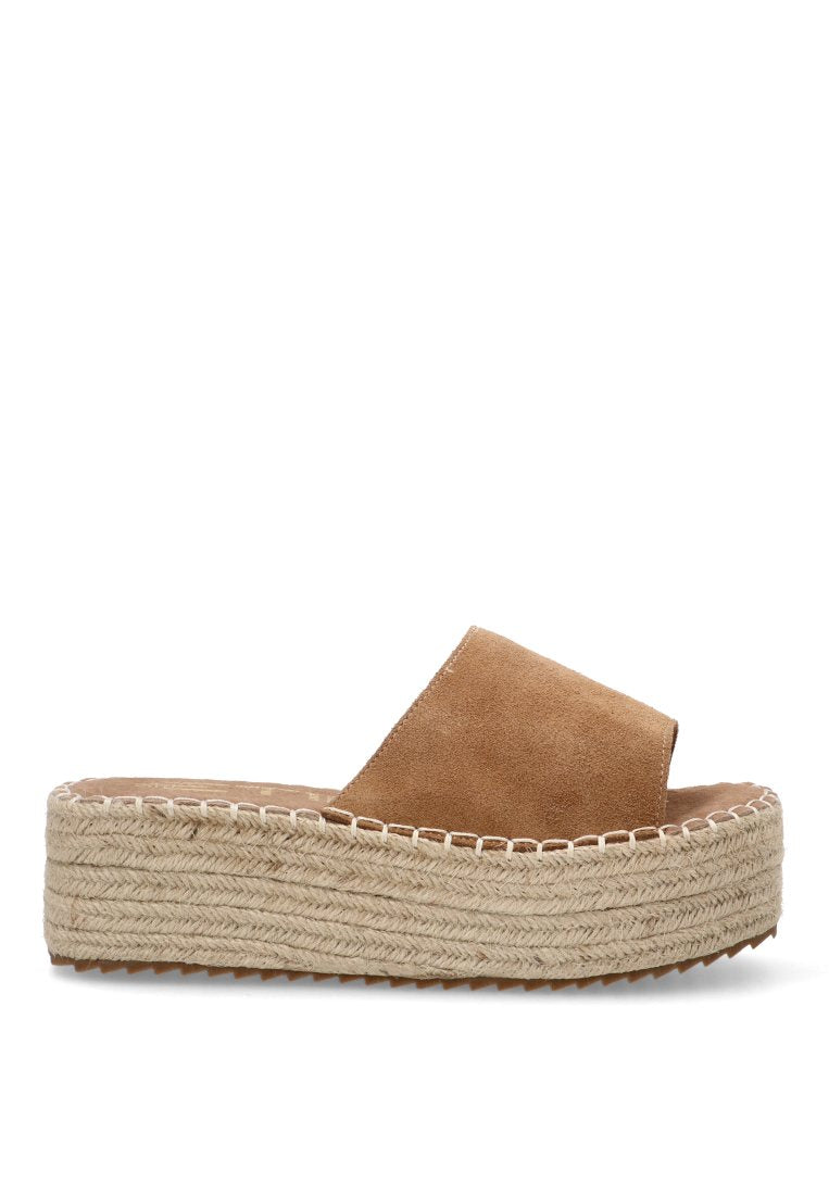 SANDALIA DE PALA ABAMA 10056 ETIKA MUJER CAMEL