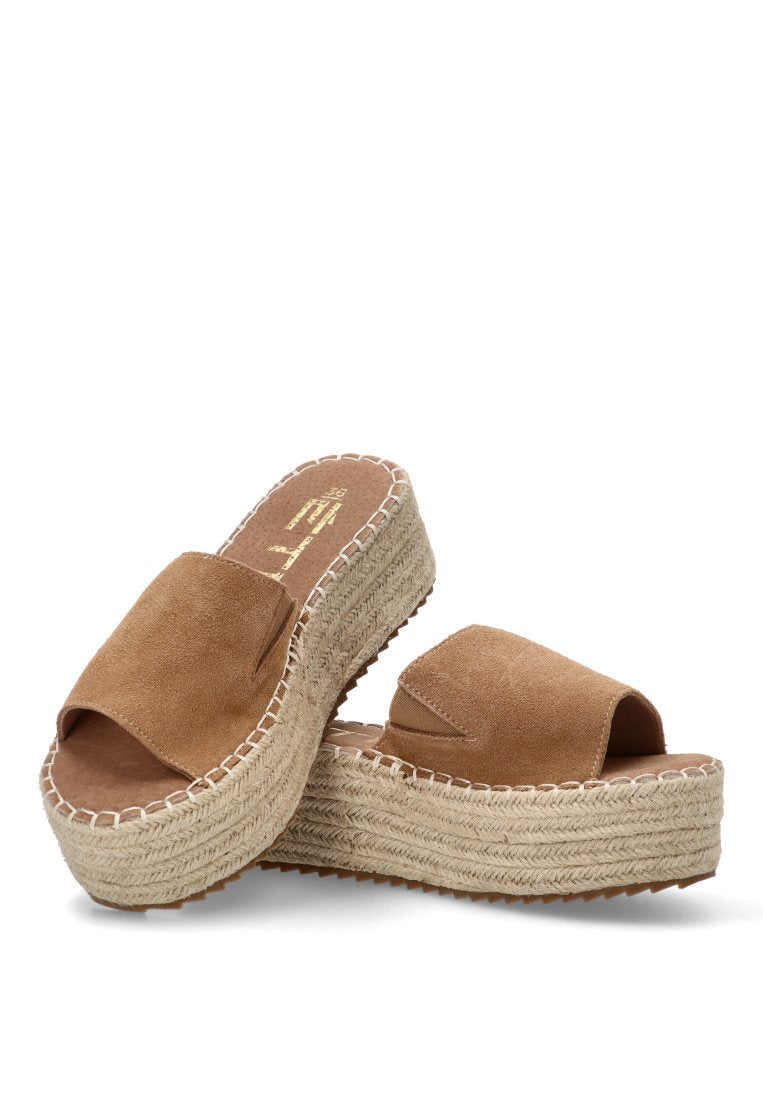 SANDALIA DE PALA ABAMA 10056 ETIKA MUJER CAMEL